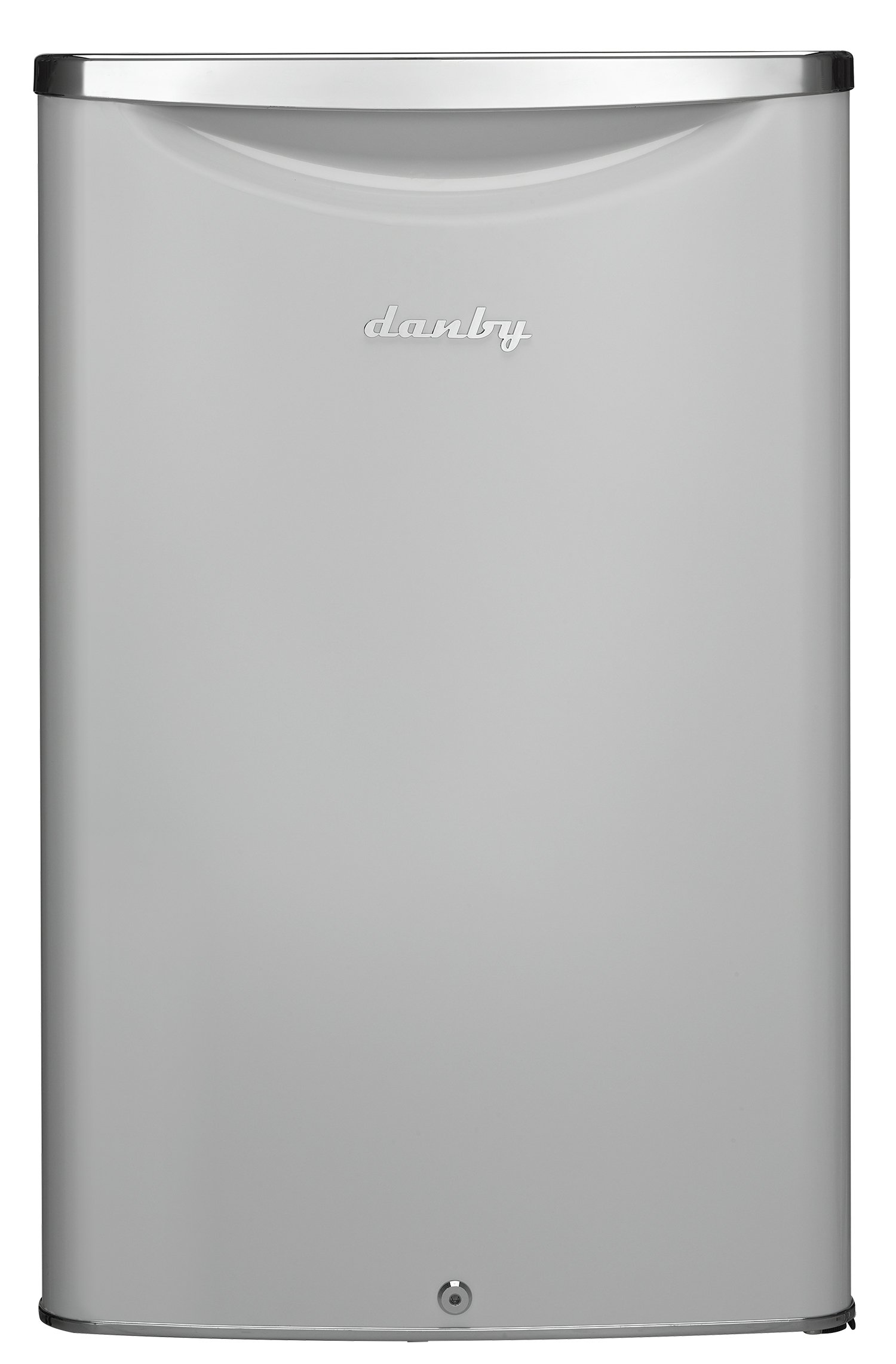 Danby DAR044A6PDB 4.4 Cu.Ft. Mini Fridge, Compact Refrigerator For Bedroom, Living Room, Bar, Dorm, Kitchen, Office, E-Star In Pearl White With Lock