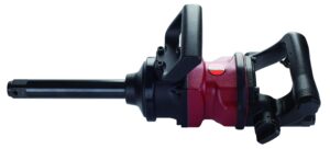 suntech sm-47-4073l7 air impact wrench with 7" light weight extended anvil, red/black, 1"