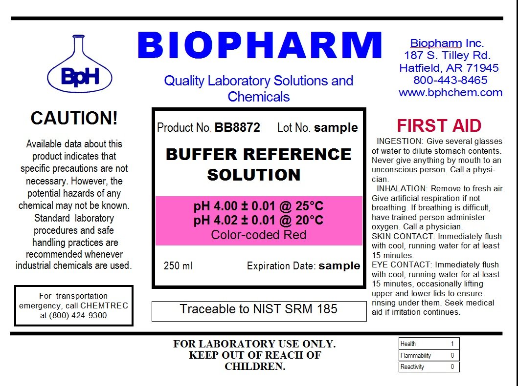 pH Buffer Calibration Solution Kit 2-Pack — one pH 4.00 (red) and one pH 7.00 (Yellow), Each 250 mL (8.4 fl oz) — NIST Traceable Reference Standards for All pH Meters