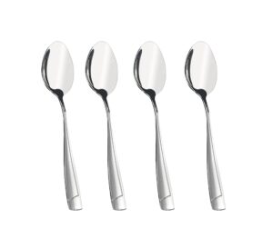 cand 16 pieces stainless steel dessert spoons, 6.69-inch