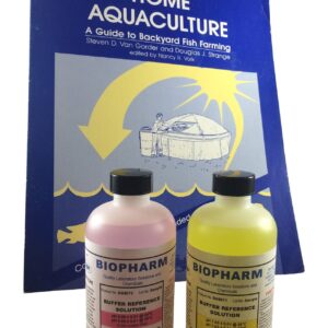 pH Buffer Calibration Solution Kit 2-Pack — one pH 4.00 (red) and one pH 7.00 (Yellow), Each 250 mL (8.4 fl oz) — NIST Traceable Reference Standards for All pH Meters