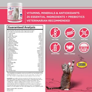 Vital Planet - Vital Cat Multi Vitamin Mineral and Antioxidant Powder for Cats 75 gram 30 Servings