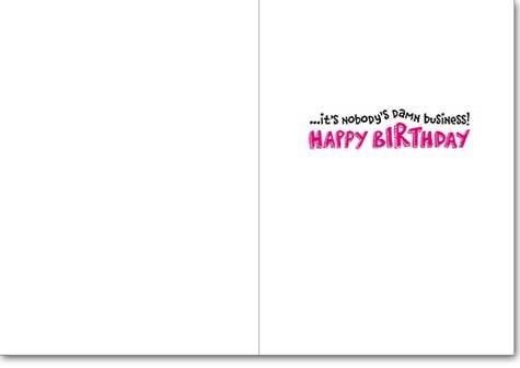 Over The Hill - Avanti APress Birthday Card