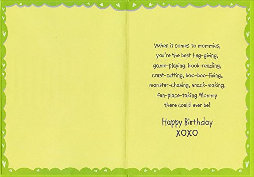 Heart Shaped Sandwich: Mommy - Designer Greetings Birthday Card