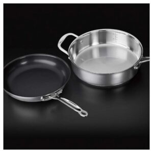 Cuisinart 14-Piece Cookware Set, Chef's Classic Stainless Steel Collection, 77-14N