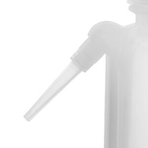 EISCO Wash Bottle, 250ml - Polyethylene - Translucent, Unbreakable - Screw Cap with Down Spout for Dispensing Liquid Labs