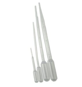 honbay 100pcs 4 size(3ml,1ml,0.5ml,0.2ml) graduated pipettes dropper polyethylene