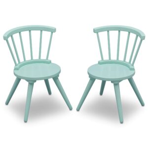 Delta Children Windsor 2 Chair, 3 Piece Set, Aqua