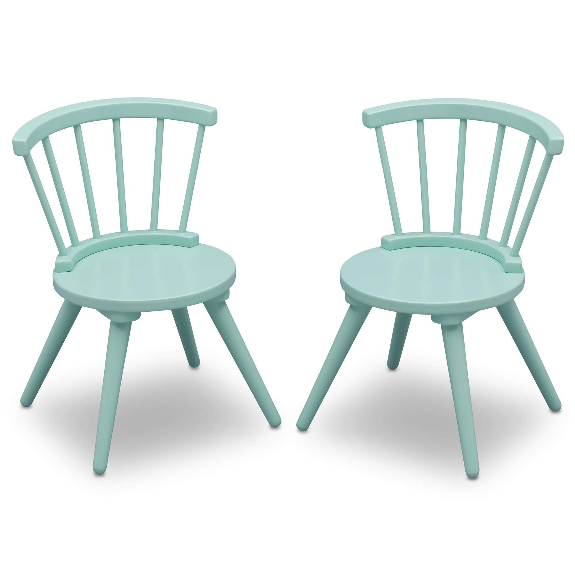 Delta Children Windsor 2 Chair, 3 Piece Set, Aqua