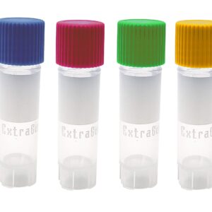 Extragene™ 2.0 ml Cryovial, External Cap, Polypropilene Sterilized Bag x 50 Color Assorted