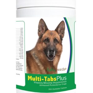 Healthy Breeds German Shepherd Multi-Tabs Plus Chewable Tablets 365 Count