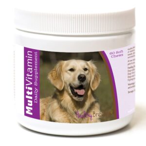 healthy breeds golden retriever multi-vitamin soft chews 60 count