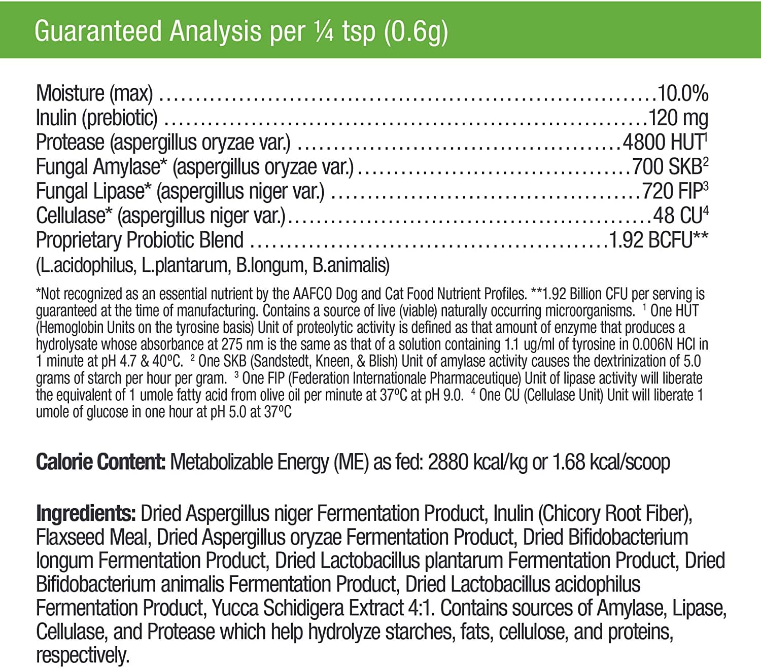 Only Natural Pet Complete Gut Health Complex - Probiotics & Digestive Enzyme Supplement for Dogs & Cats - Promotes Healthy Digestion, Immune System, Nutrient Absorption - Made in USA -3.5oz Powder