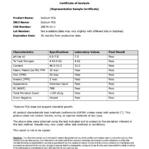 MakingCosmetics - Sodium PCA - 16.8floz / 500ml - Cosmetic Ingredient