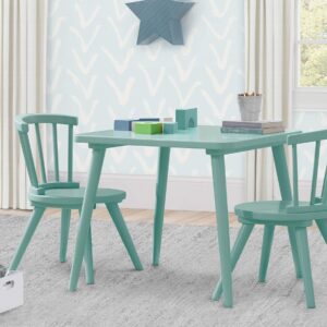 Delta Children Windsor 2 Chair, 3 Piece Set, Aqua