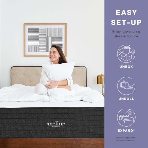 Modway Aveline Gel Infused Memory Mattress with CertiPUR-US Certified Foam, Full, White