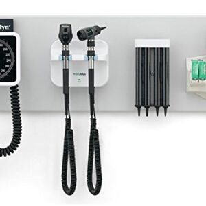 Welch Allyn 777 Green Series Integrated Wall Diagnostic System Complete with Wall Board, Blood Pressure, Thermometer, 2 Heads and Specula Dispenser