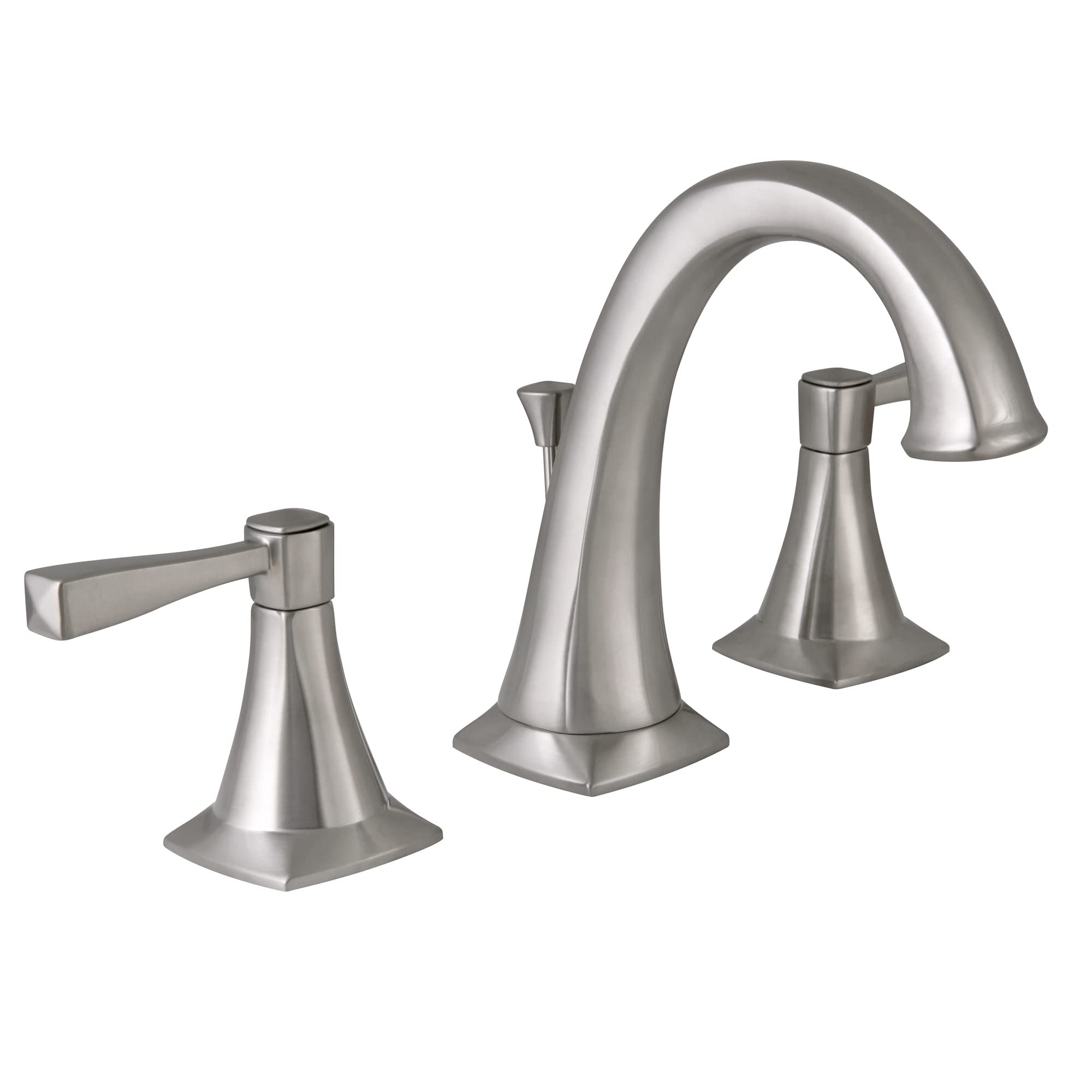 Design House 546937 Perth Widespread Bathroom, Satin Nickel, 2-Handle Lavatory Faucet