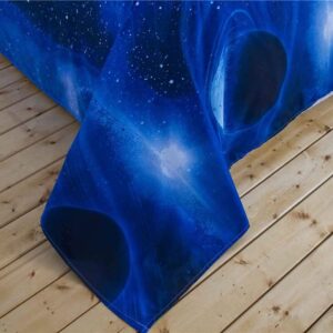 MZPRIDE 3D Mysterious Boundless Galaxy Starrying Night Bedding Sets Bedlinen Duvet/Quilt Cover Set Full