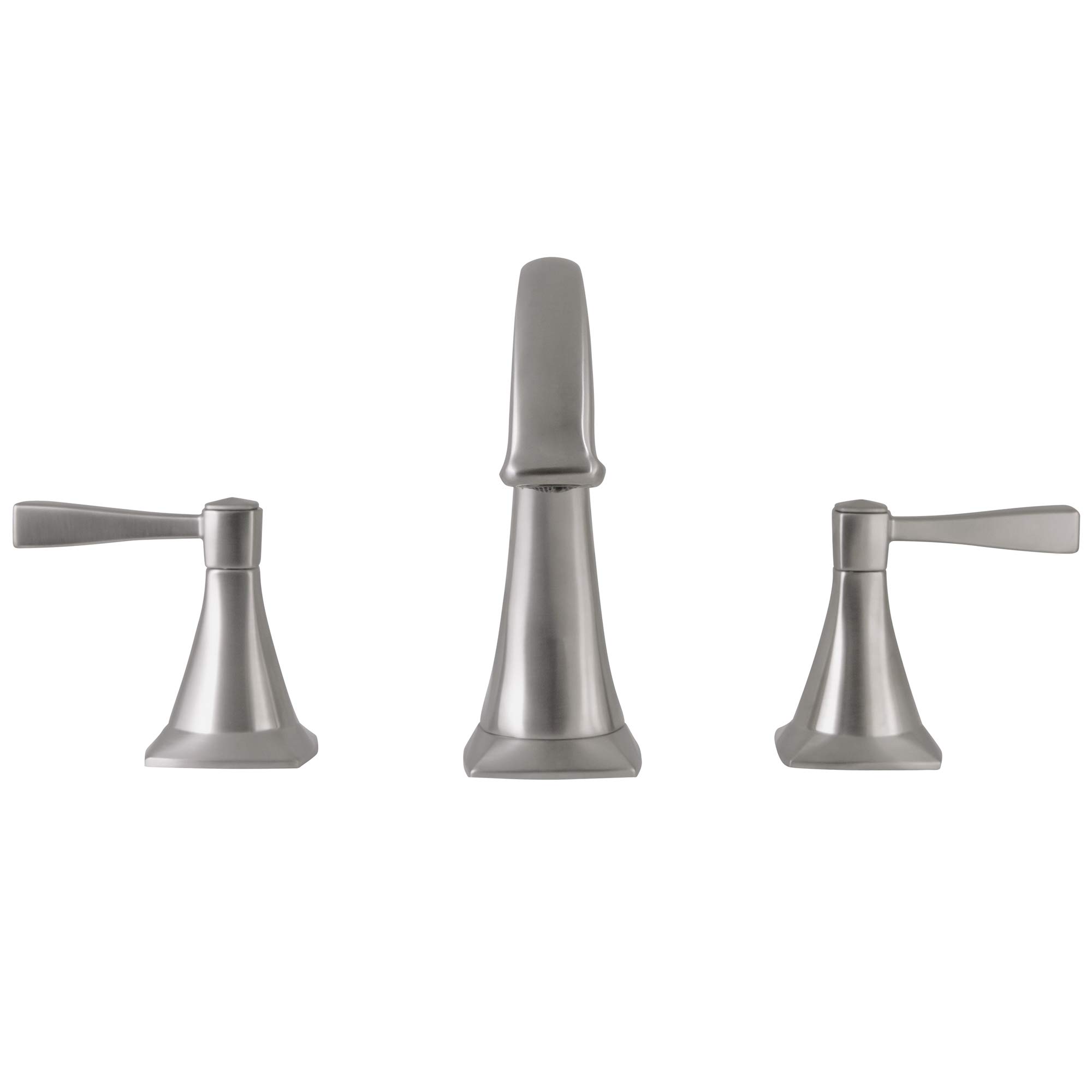 Design House 546937 Perth Widespread Bathroom, Satin Nickel, 2-Handle Lavatory Faucet