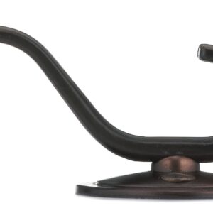 Richelieu Hardware BP84025BORB Classic Metal Hook, Brushed Oil-Rubbed Bronze