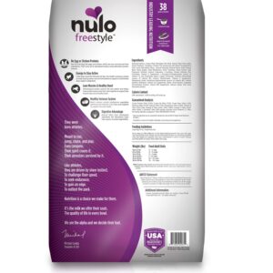 Nulo Grain Free Small Breed Dry Dog Food with BC30 Probiotic (Salmon and Red Lentils Recipe, 4.5lb Bag)