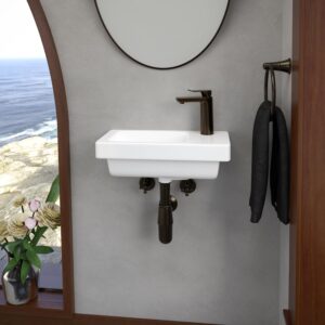 Resort 450 Wall-Hung Basin 17-3/4" W x 8-5/8" D x 6-3/8" H