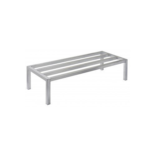 Focus Foodservice FHADR36248 Heavy Duty Dunnage Rack, 36" x 24" x 8", 2500 lbs Capacity, 5 Support Bars