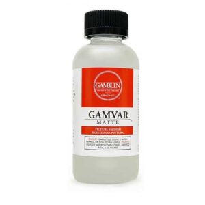 gamblin gamvar pict varnish 8 oz matte