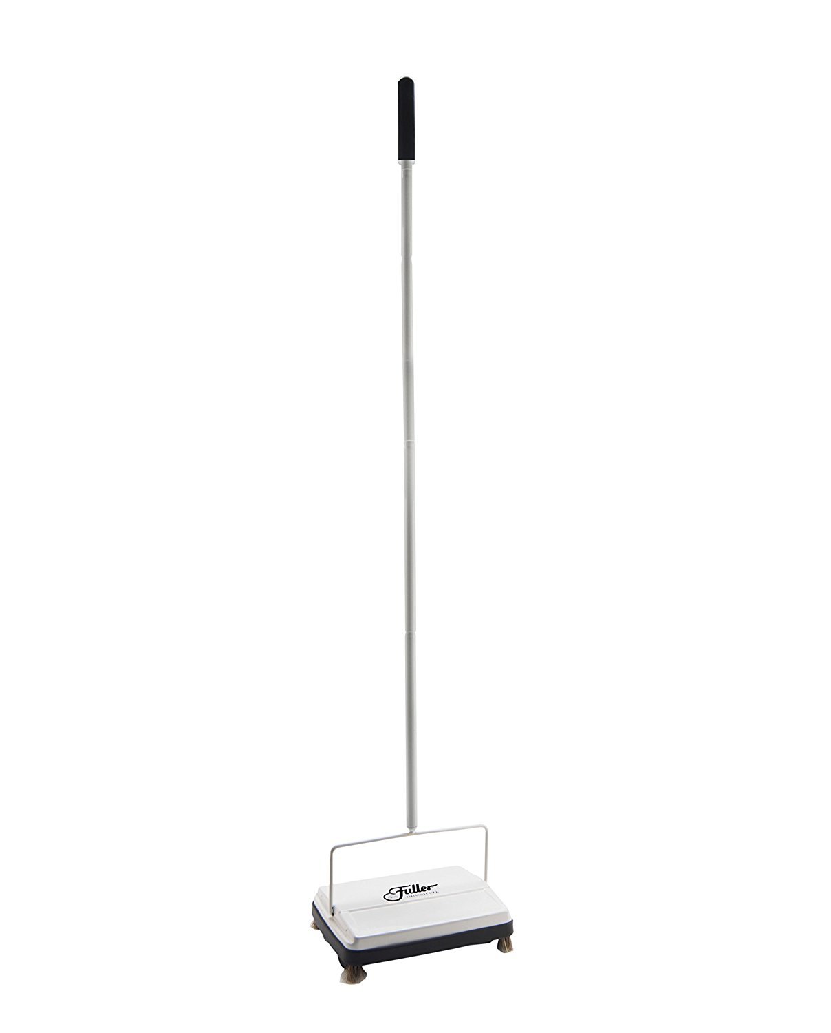 Fuller Brush 17028 Electrostatic Carpet & Floor Sweeper - 9" Cleaning Path - Lightweight - Ideal for Crumby Messes - Works On Carpets & Hard Floor Surfaces - Bright White