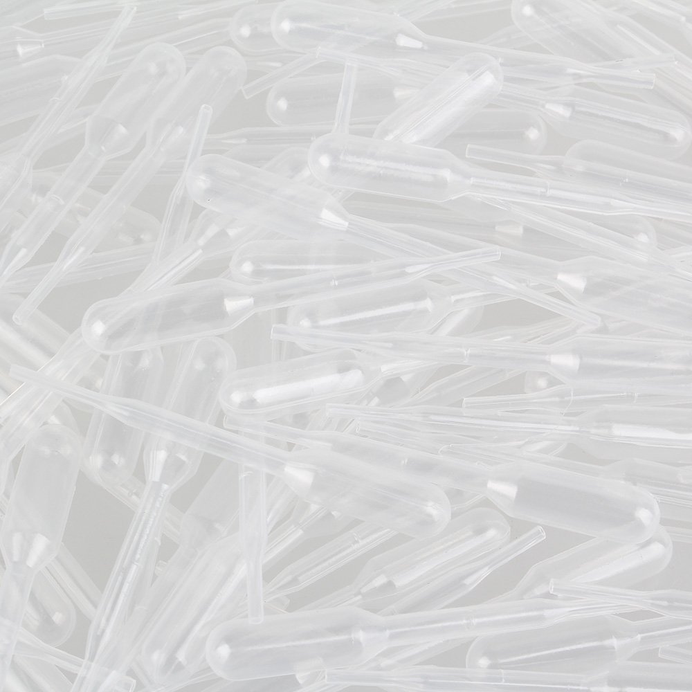 120 Pcs 5ML Plastic Disposable Graduated Transfer Pipettes