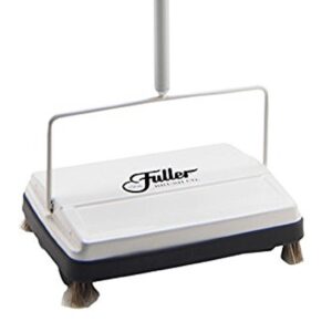 Fuller Brush 17028 Electrostatic Carpet & Floor Sweeper - 9" Cleaning Path - Lightweight - Ideal for Crumby Messes - Works On Carpets & Hard Floor Surfaces - Bright White