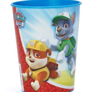 American Greetings Paw Patrol Party Supplies, 16 oz. Reusable Plastic Party Cups (12-Count)