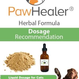 PawHealer Bladder UTI - Bladder Support for Damp Heat - Liquid Herbs for Cats - Buy More Save More (1 Bottle)