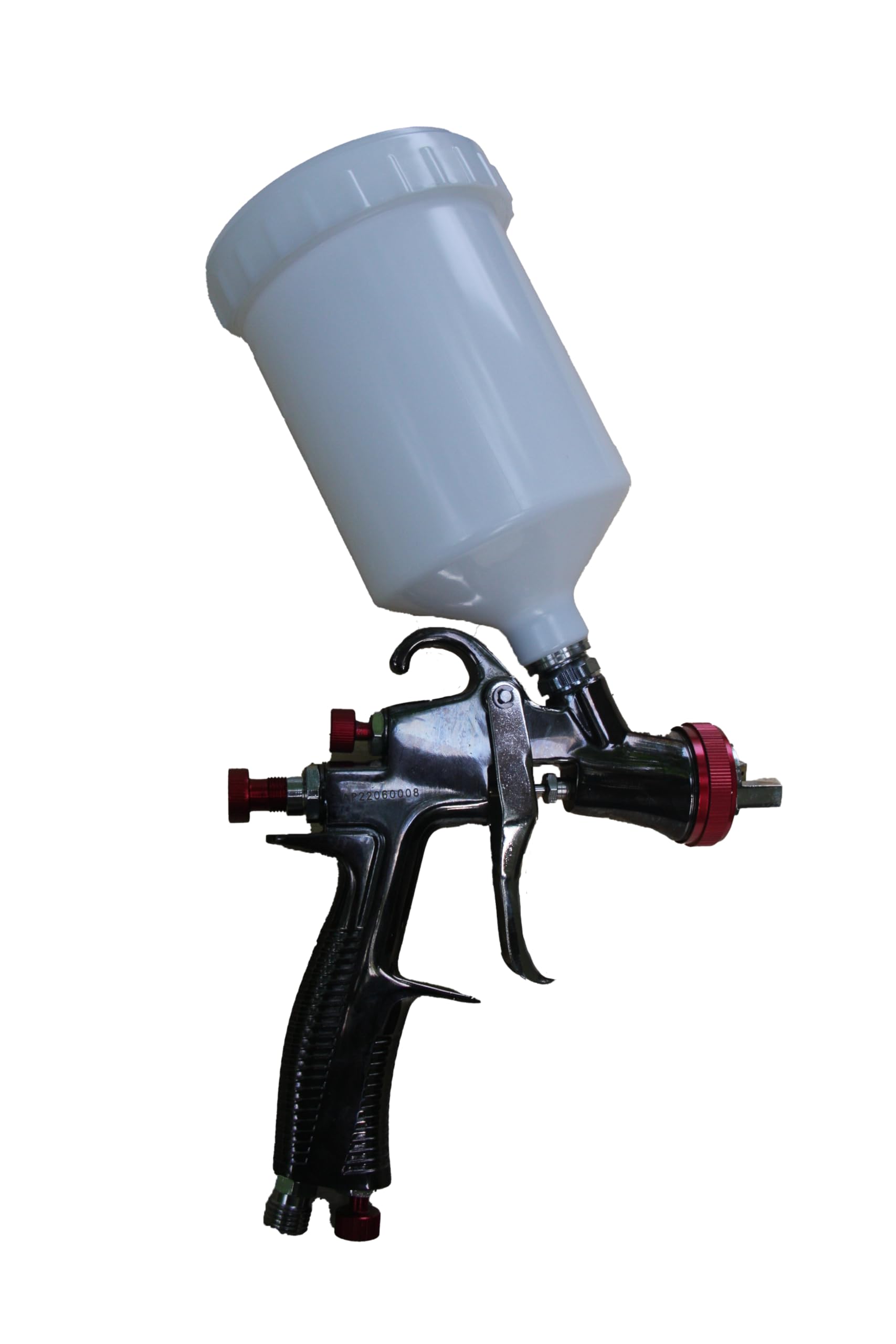 AeroPro R500 LVLP Air Spray Gun with 1.3/1.5mm Nozzles & Air Regulator, Paint Guns Automotive, Car Paint Gun Sprayer, Paint Gun for House Painting, Car, Furniture, Varnish and Top Coat