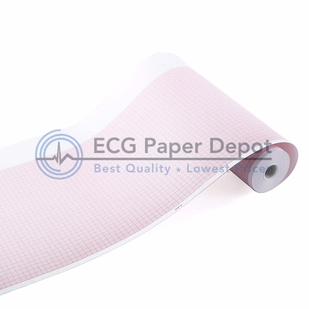 ECG Paper 210MM X 20M (Works for BIOCARE 1230, ECG-1210) (5)