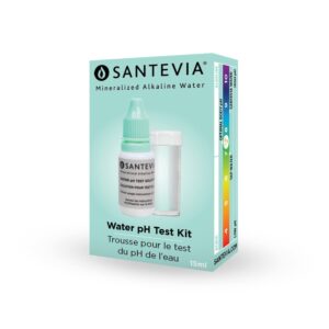 Liquid pH Test Kit by Santevia | Use pH Drops to Accurately Measure The pH of Your Water | Quickly & Easily Monitor pH Levels