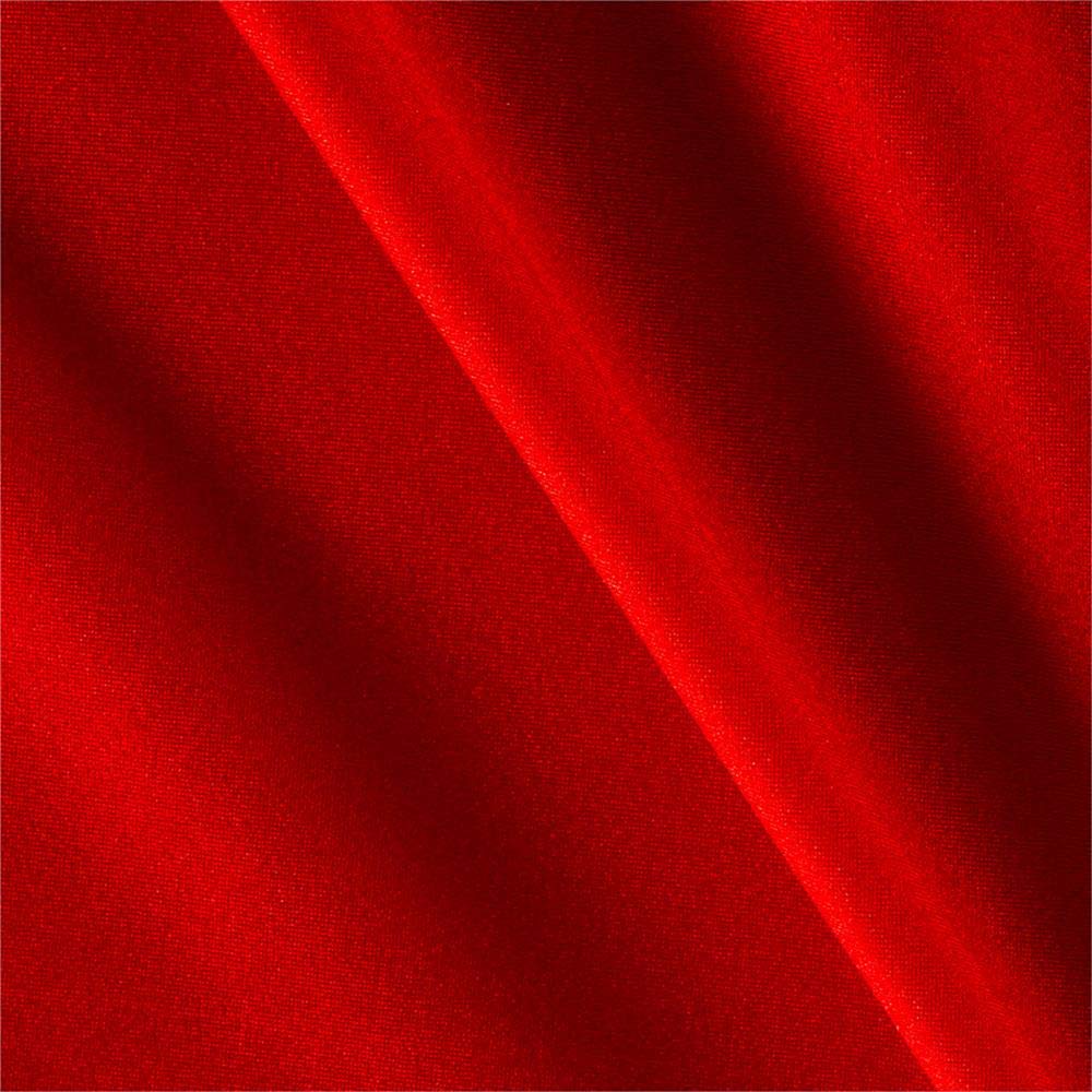 Nylon Lycra Spandex Athletic Stretch Knit Solid Red, Fabric by the Yard