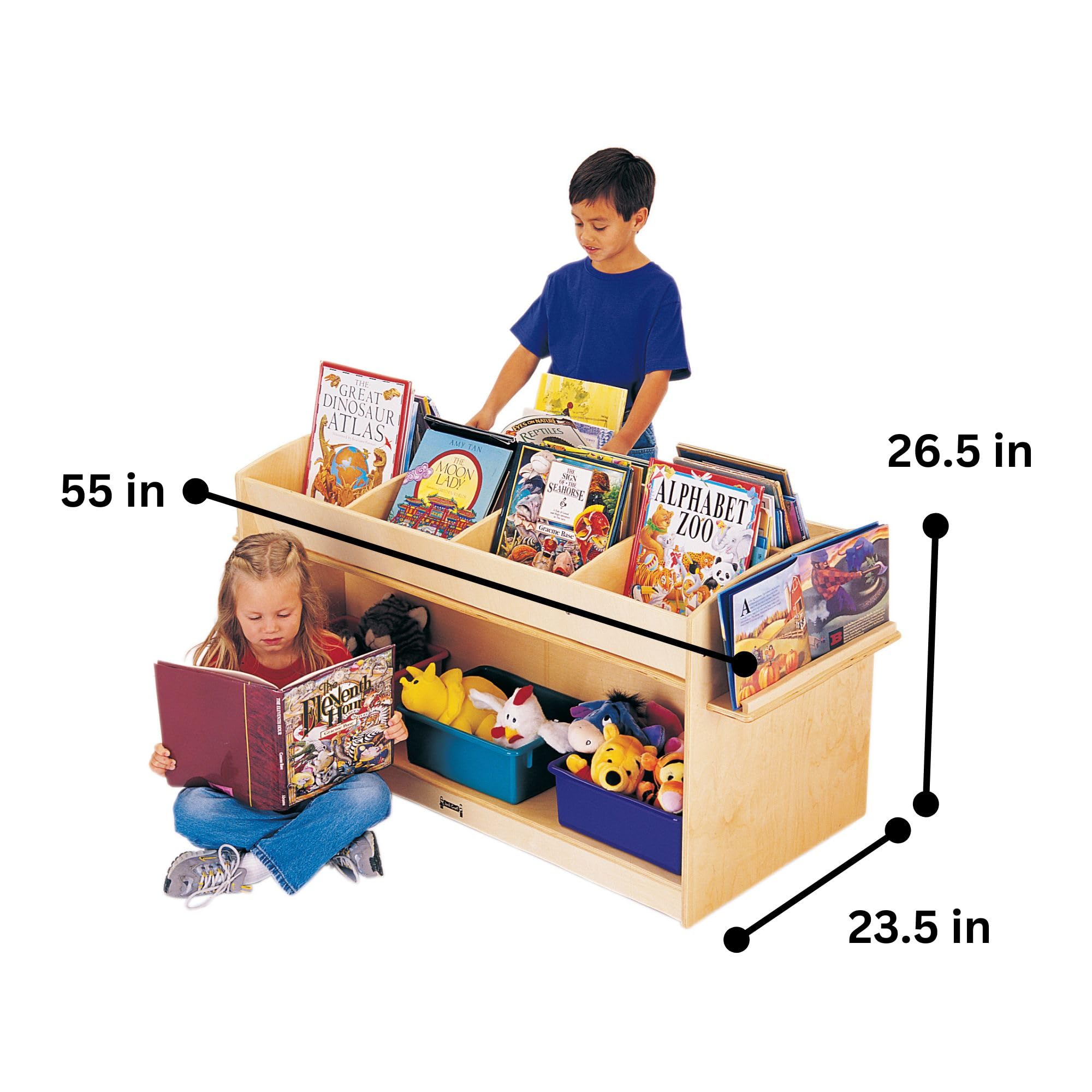 Jonti-Craft 0537JC Book Browser - Kids Bookshelf & Storage