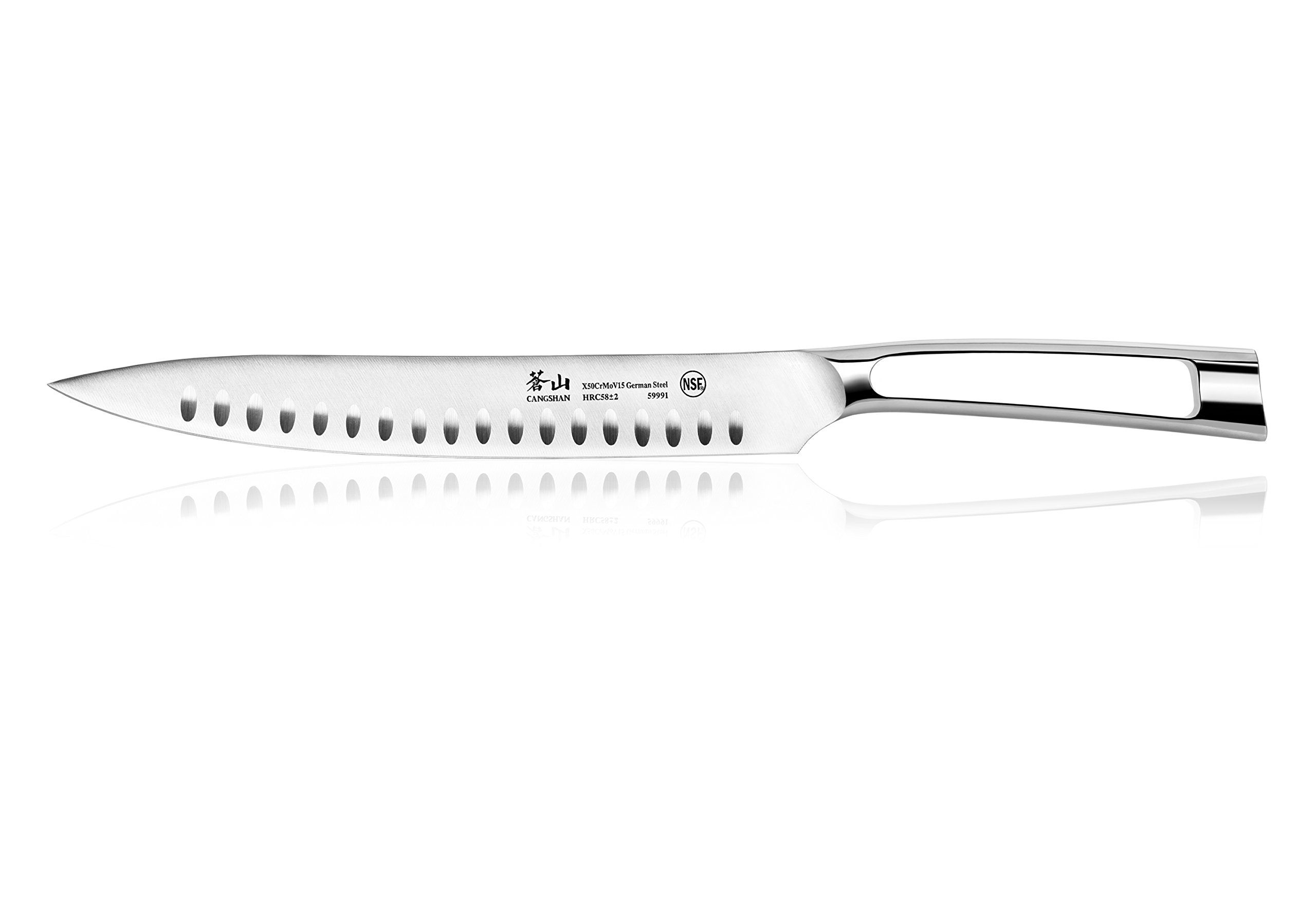 Cangshan N1 Series German Steel Forged Carving Knife, 9-Inch Blade