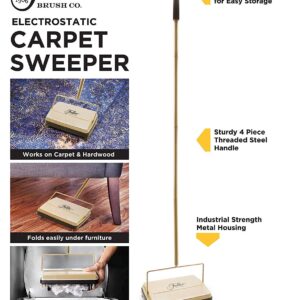 Fuller Brush Carpet Sweeper - Gold