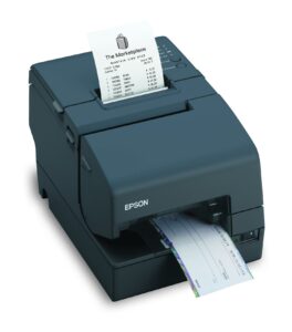 epson c31cb25902 direct thermal receipt printer, tm-h6000iv series, ps-180 included, epson dark gray