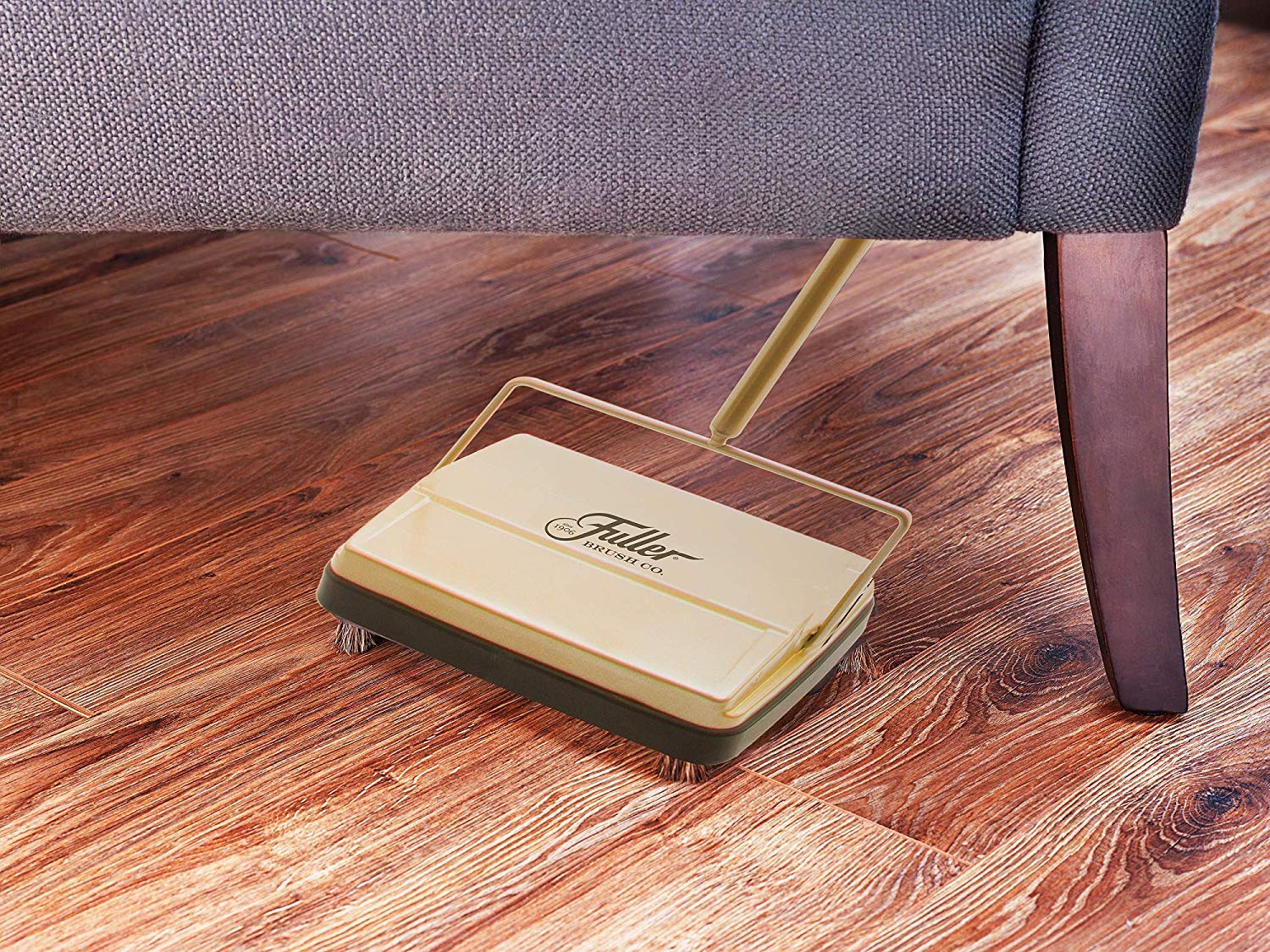 Fuller Brush Carpet Sweeper - Gold