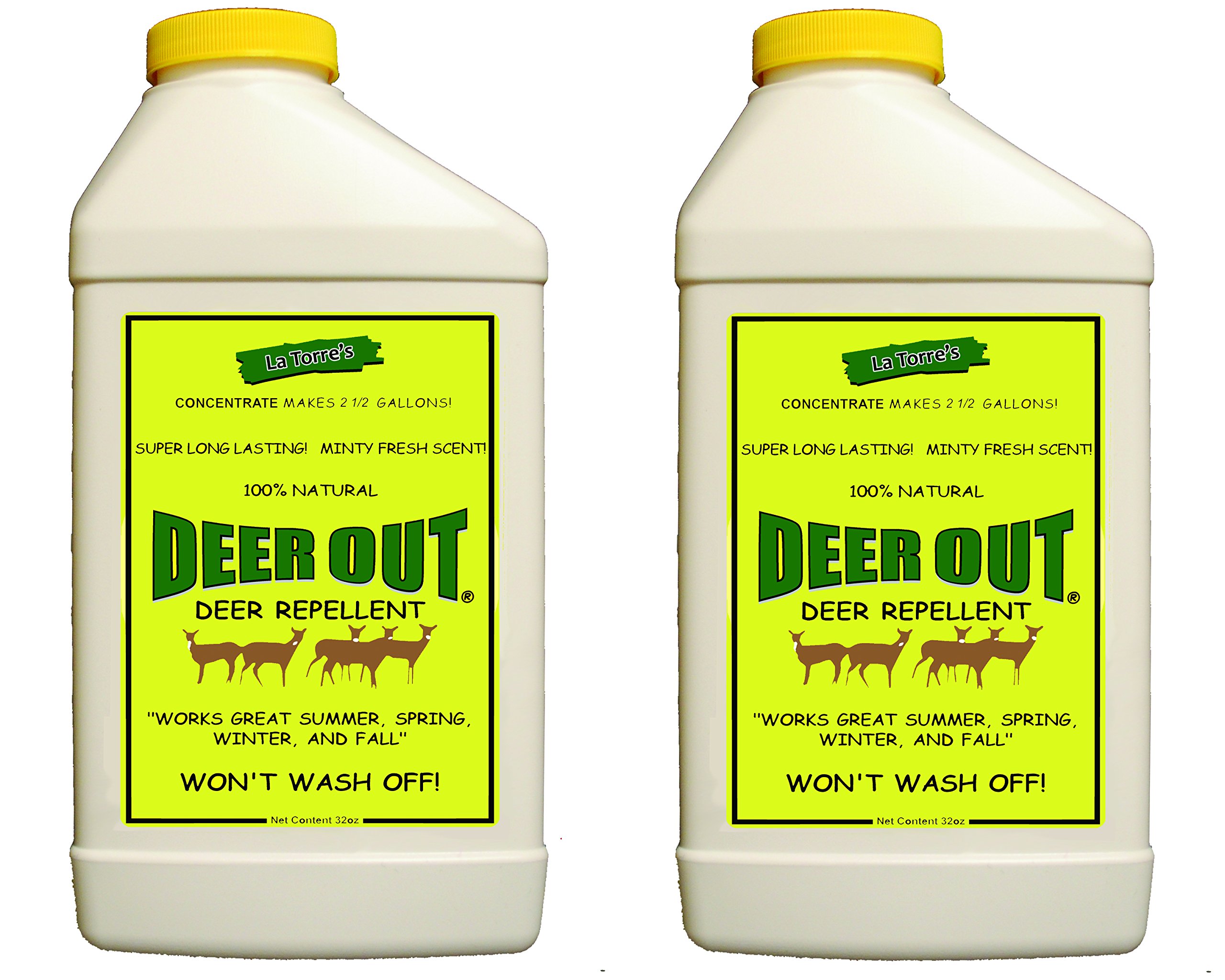 Deer Out 32oz Concentrate Deer Repellent (Pack of 2)