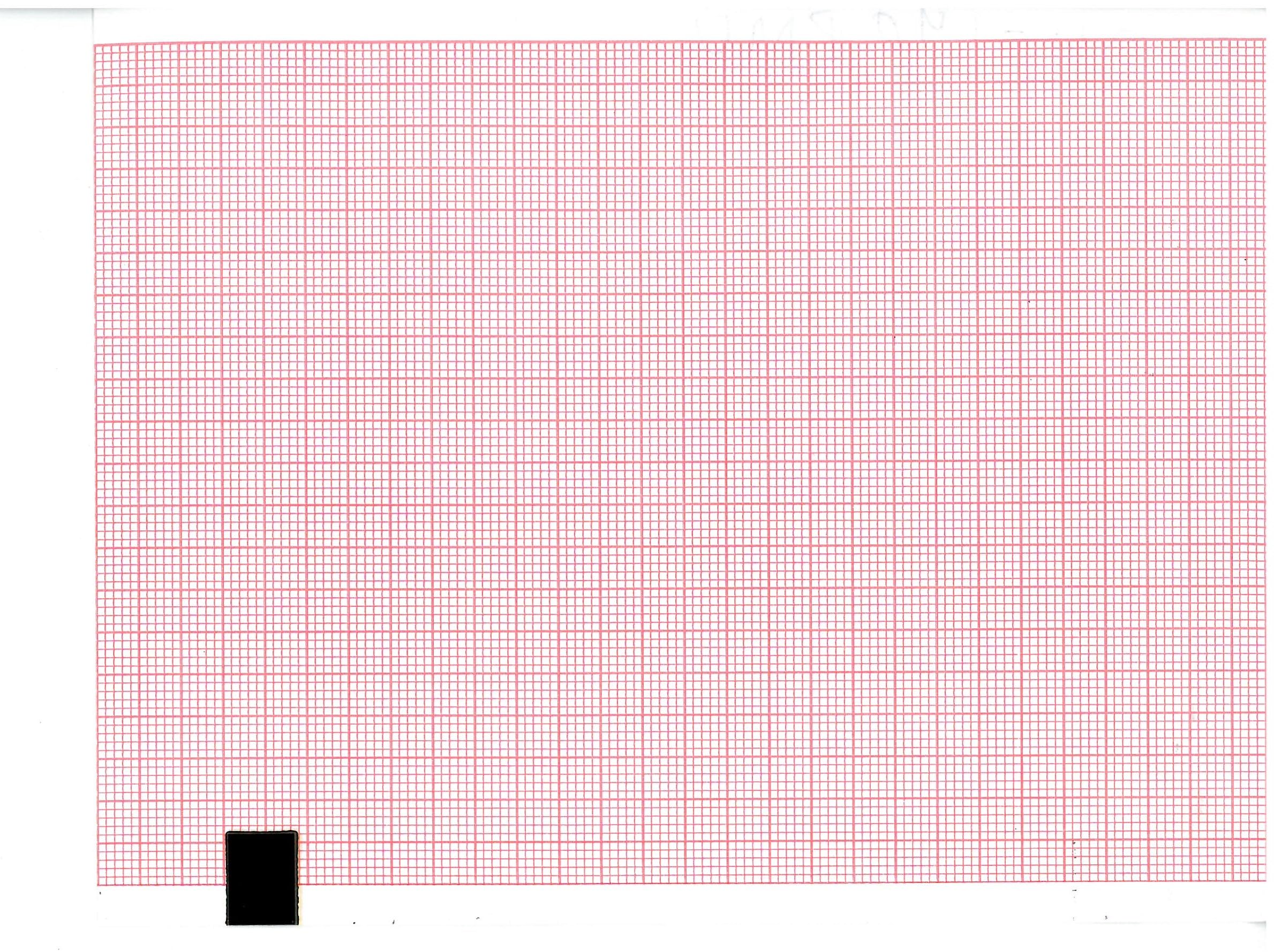 ECG Paper 110MM X 140MM X 142SHEETS (Works for FUKUDA OP-222TE, FX 7202, EDAN SE 601 Series, SE-601A, SE-601, SE-601C, Cardio TECH CRT-6, SE-601B, EDAN SE-3, SPACELABS SL6, Advanced ECG-6) (5)