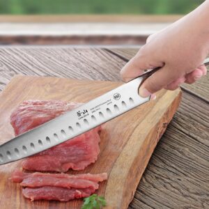 Cangshan N1 Series German Steel Forged Carving Knife, 9-Inch Blade