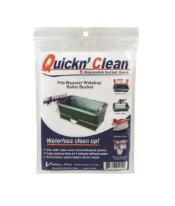 wooster 221011 r472 quickn clean wideboy bucket liner (5 pack)