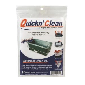 Wooster 221011 R472 Quickn Clean Wideboy Bucket Liner (5 Pack)