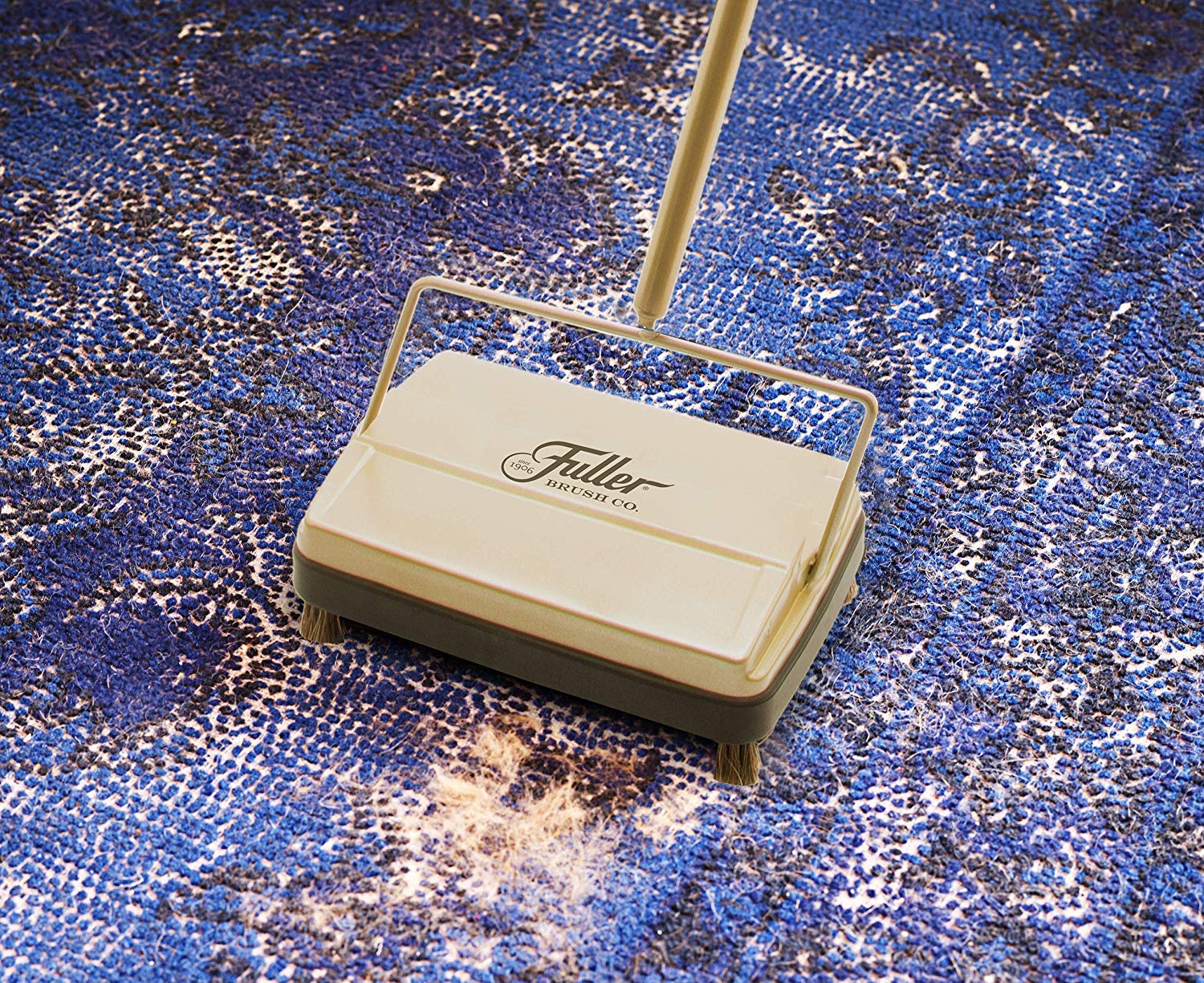 Fuller Brush Carpet Sweeper - Gold