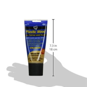 DAP 582 Plastic Wood Latex, 6 oz. Gold Oak, Golden Oak